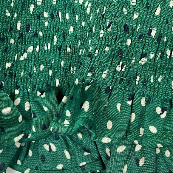 PRINCESS POLLY Melvin Top Green Milkmaid Long Sleeve - Picture 7 of 10